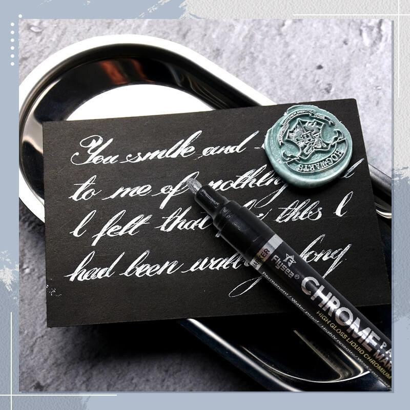 Caneta cromada multiuso Chrome Paint™